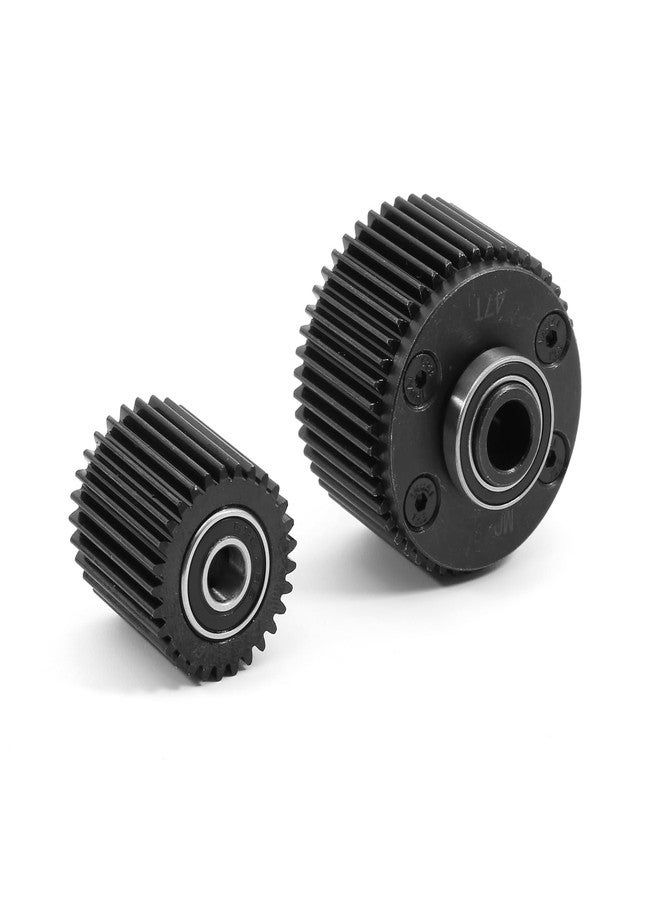 XSYGO Upgrades Medium Carbon Steel 47T 29T Diff Case Idler Gear Set for 1/10 Gorgon 4X2 Mega 550 Brushed Monster Truck (Replace ARA311095) - Image 1